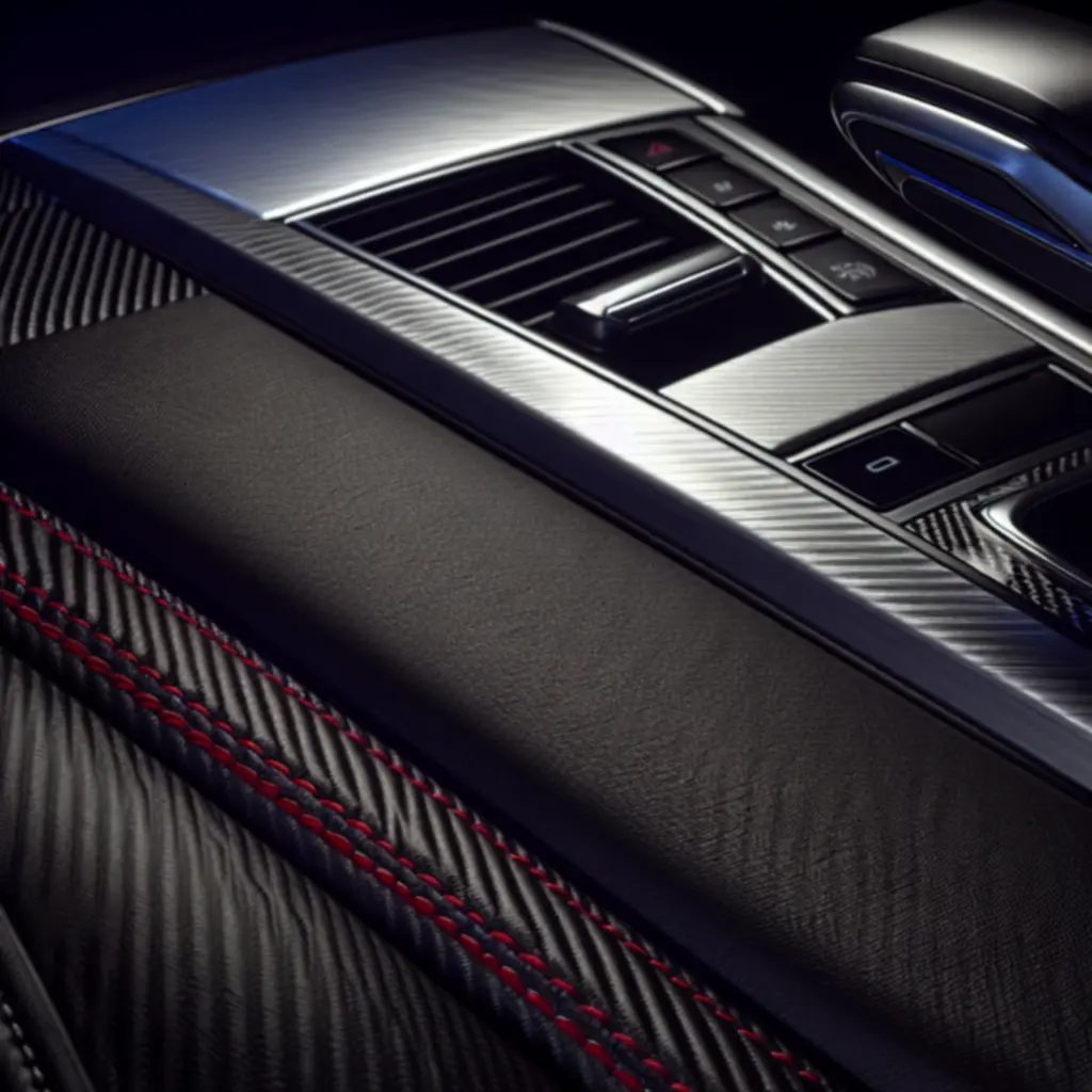 Zbliżenie na detale motoryzacyjne