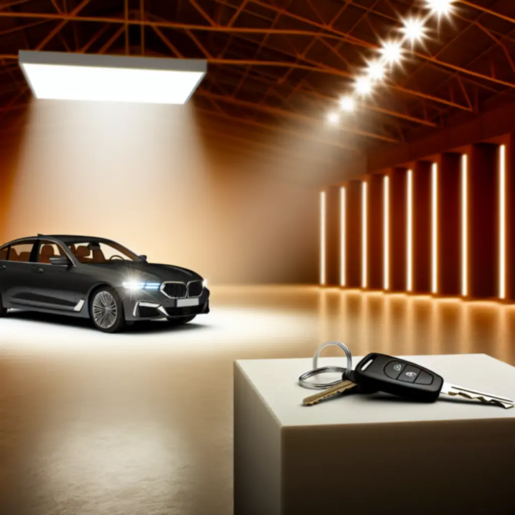 Strefa wydawania luksusowych samochodów