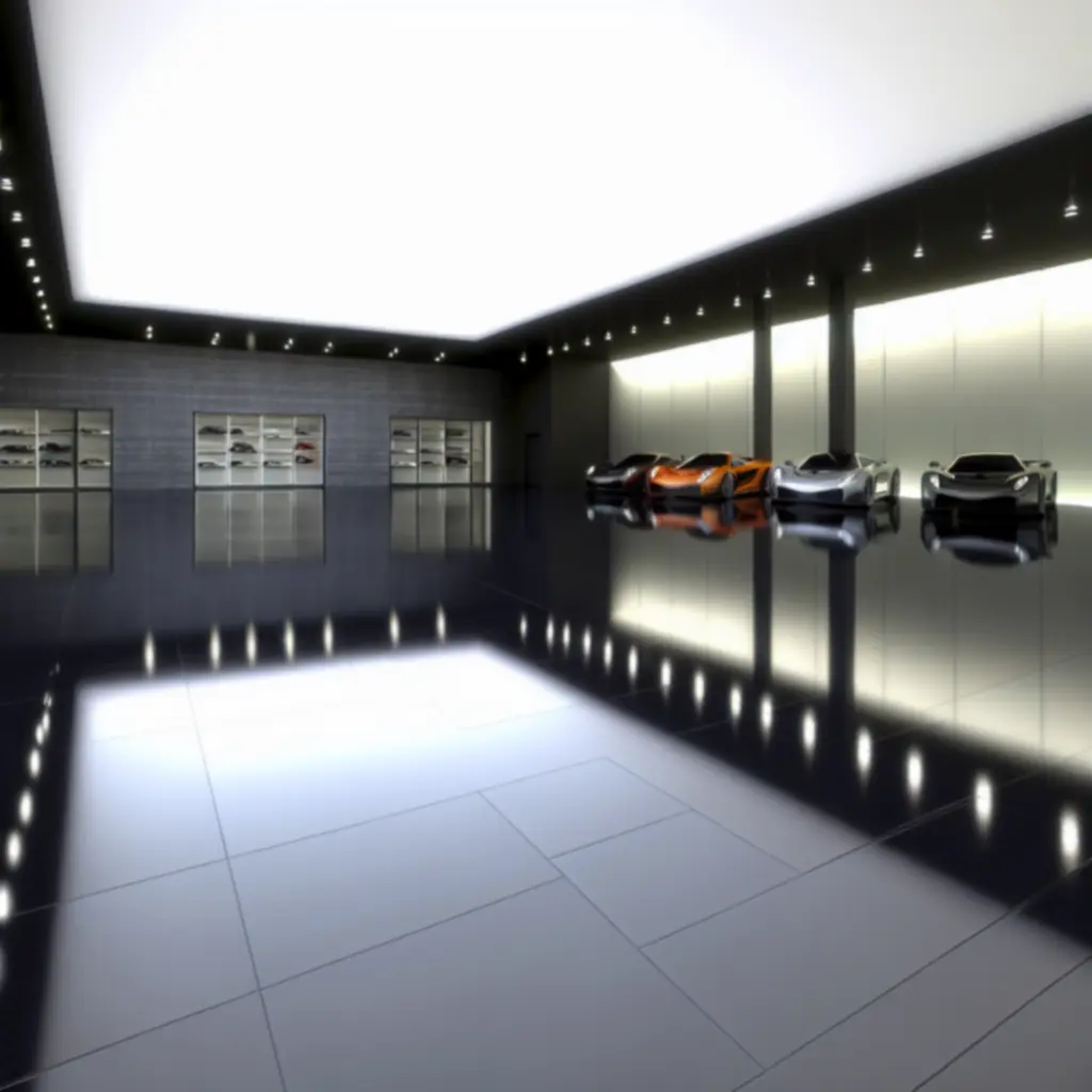 Wnętrze luksusowego salonu samochodowego FastSamochodPL