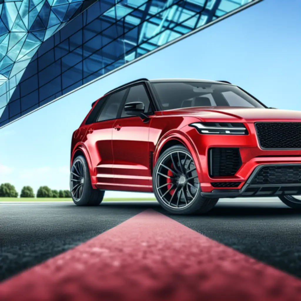 Nowoczesny SUV - wygląd zewnętrzny